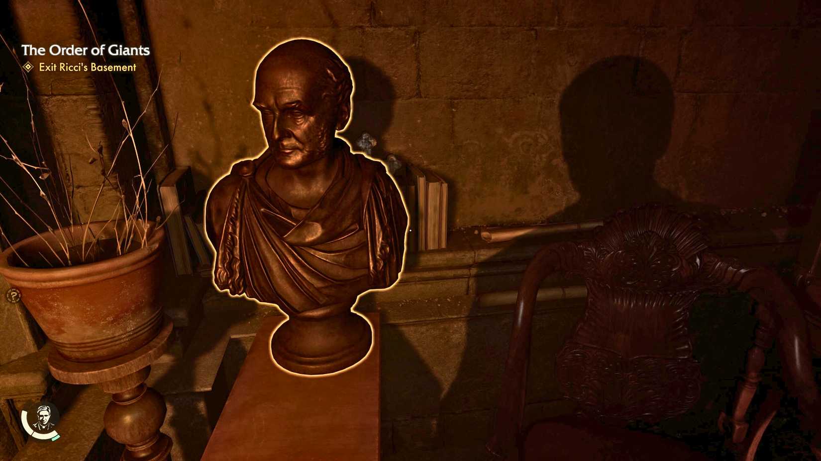 Remove the Bust Ricci Basement Indiana Jones Order of Giants