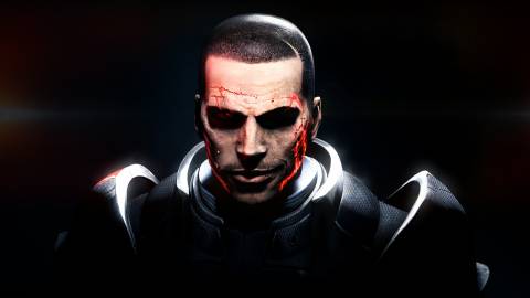Renegade Commander Shepard in Mass Effect