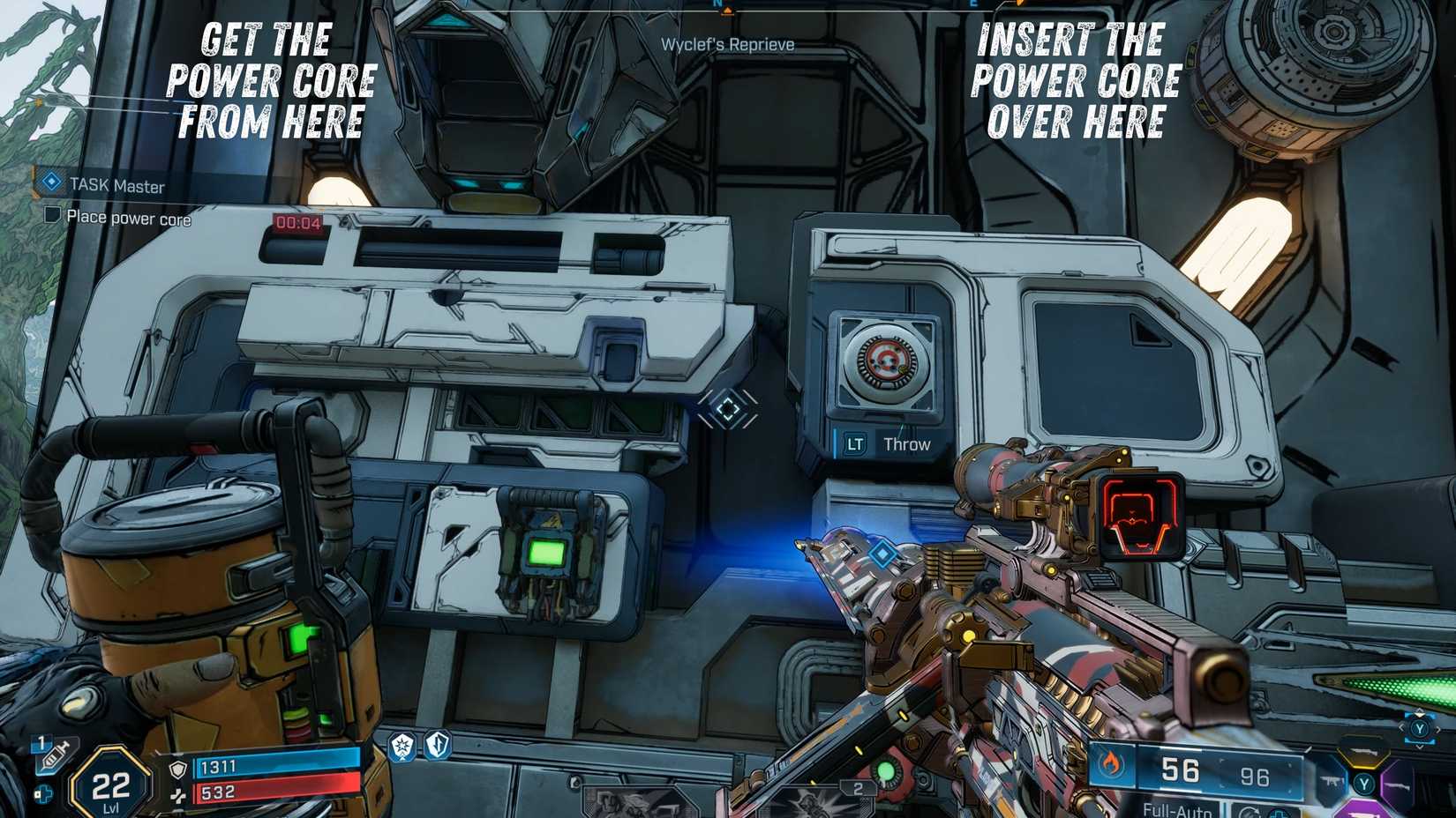 Replacing Power Core Task Master Quest Borderlands 4-1