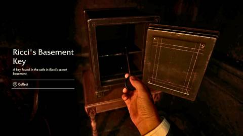 Ricci Basement Key Indiana Jones Order of Giants