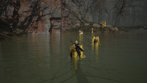 Riding Chocobo in Final Fantasy 7 Rebirth