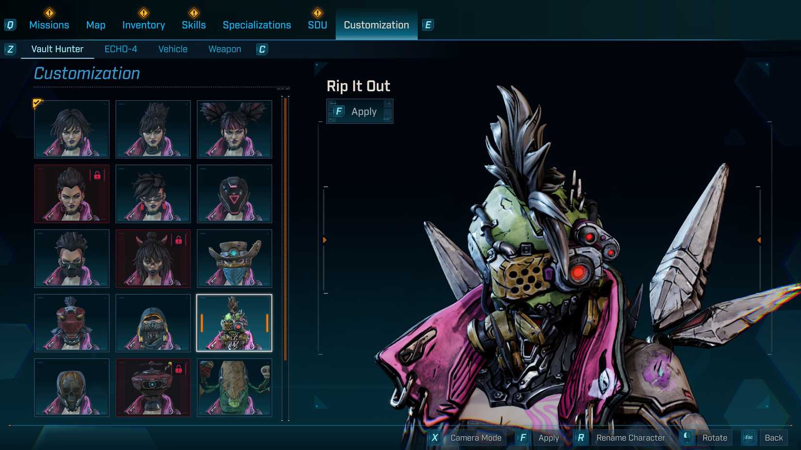 Rip It Out Vex