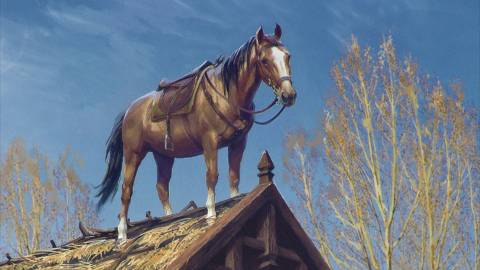 Roach in The Witcher 3 Wild Hunt