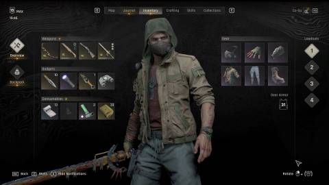 Rogue Armor Set Dying Light The Beast