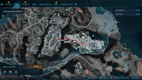 ruined sumplands electi safe 3 location