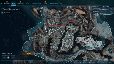 ruined sumplands electi safe 4 location