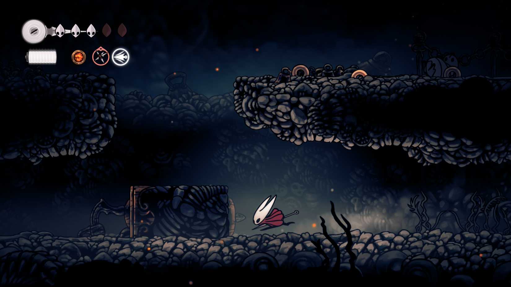Running in The Marrow in Hollow Knight Silksong-1