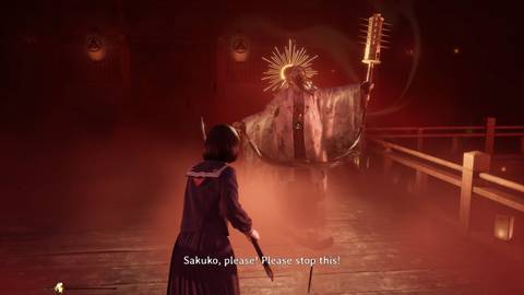 Sakuko Boss Fight Suzu Bell Attack Silent Hill f
