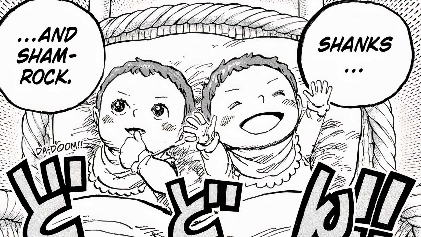 Shanks and Shamrock as babies