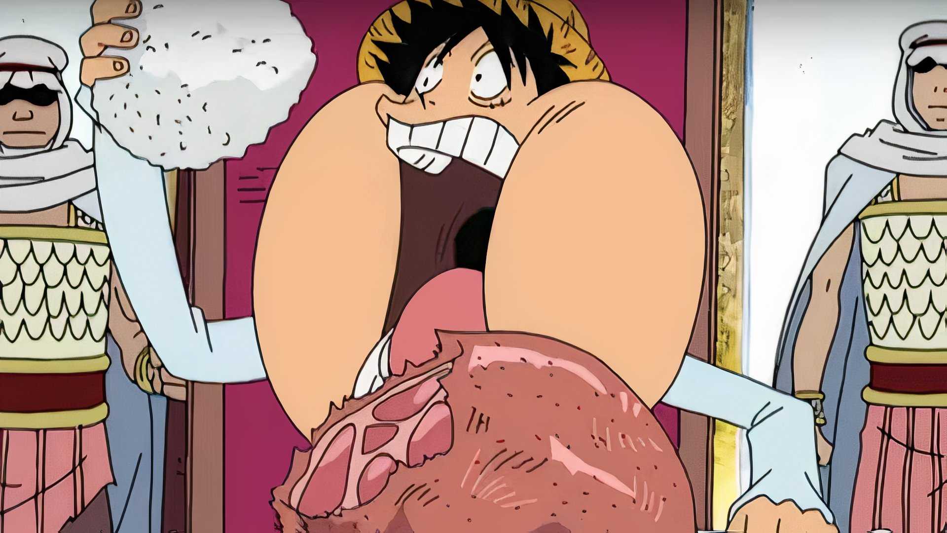 Luffy Eating Rice My Hero Academia: How Luffy And One Piece Influenced Horikoshi’s Characters
