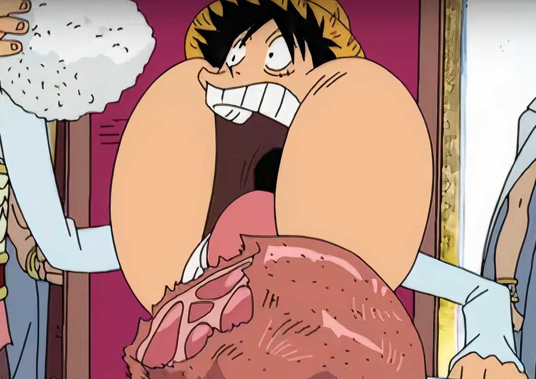 Luffy Eating Rice My Hero Academia: How Luffy And One Piece Influenced Horikoshi’s Characters