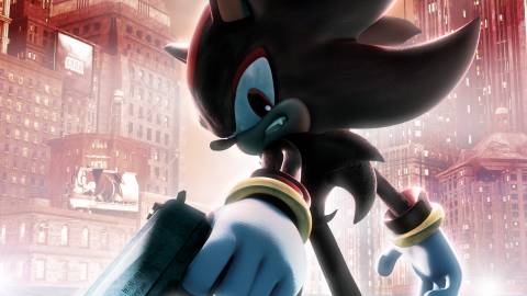 Shadow looking menacing with a gun