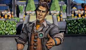 Handsome Jack reaching out his hand