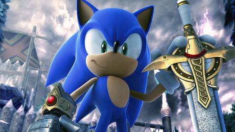 Sonic with Excalibur