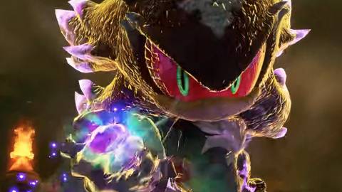 Mephiles looking menacing