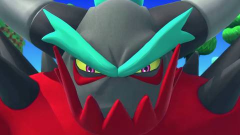 Zavok looking menacing