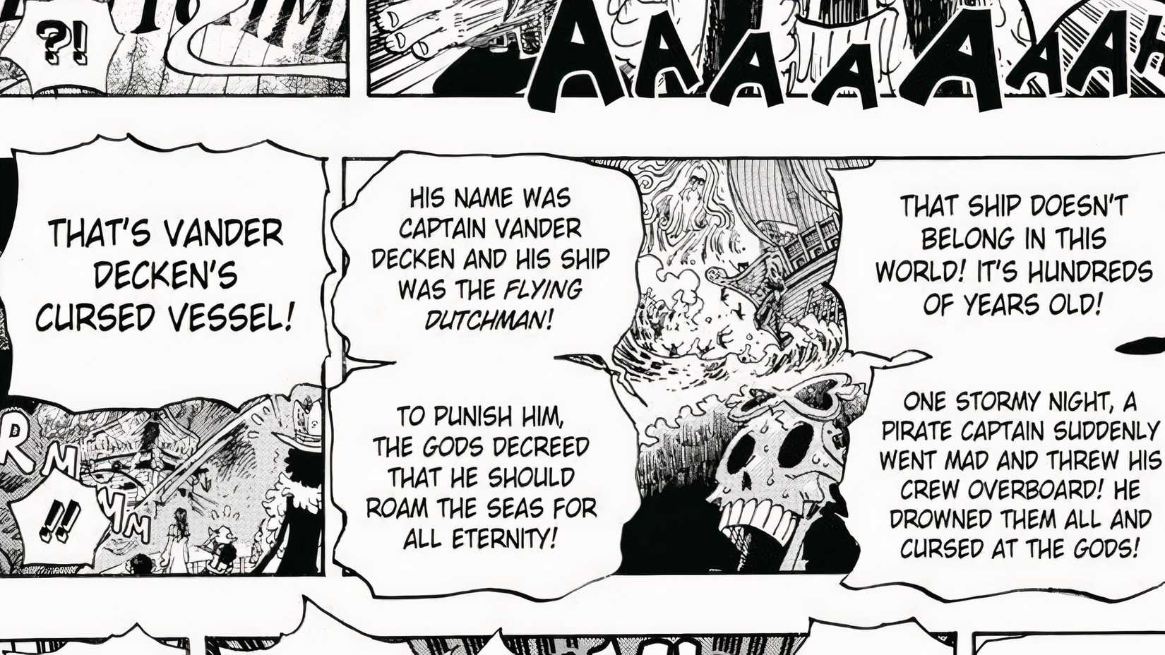 Brook mentioning Flying Dutchman