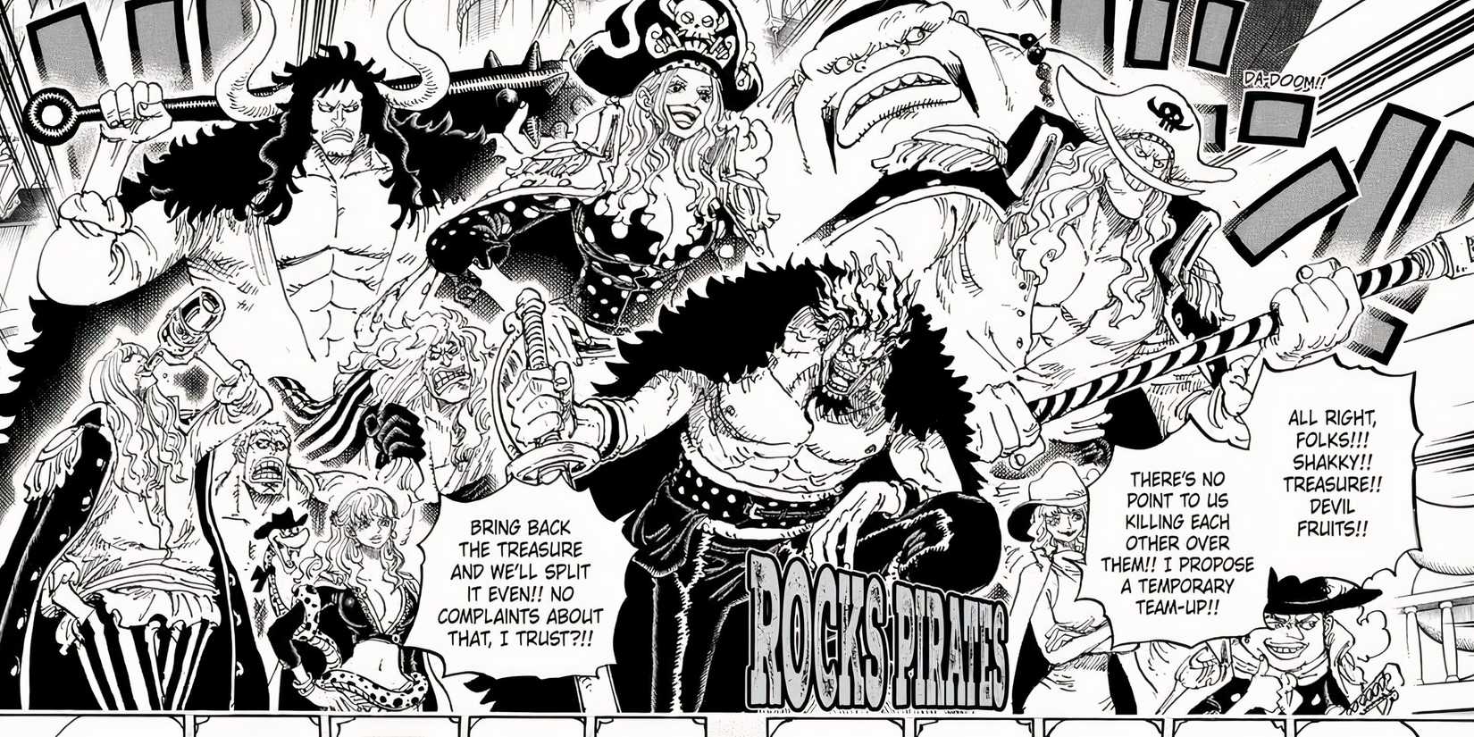rocks pirates one piece chapter 1161 leaks