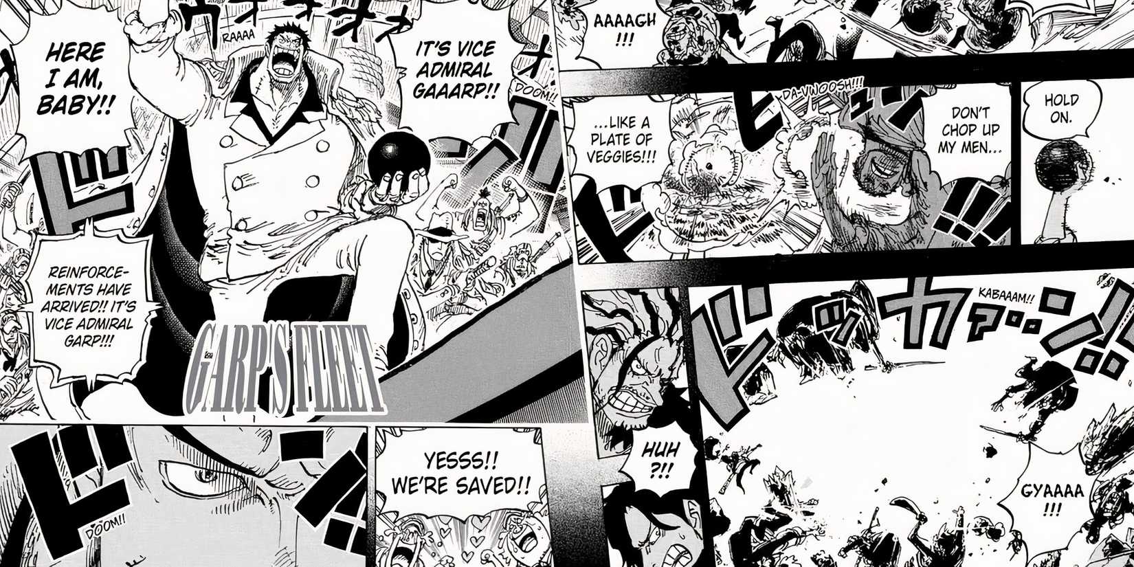 garp one piece chapter 1161 spoilers