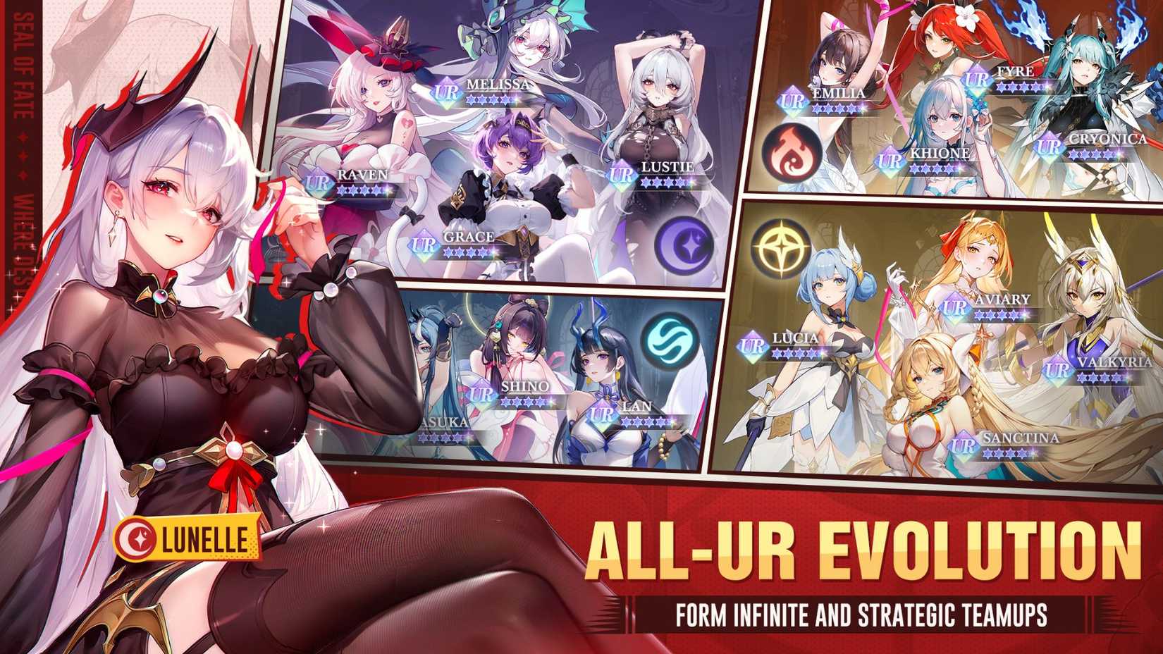 The seal of fateful characters