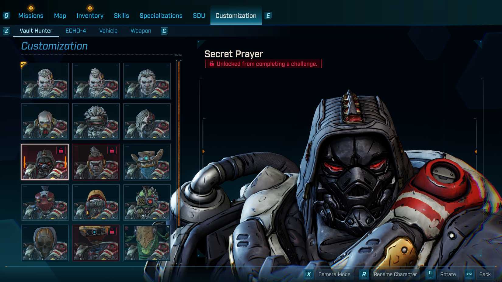 secret prayer