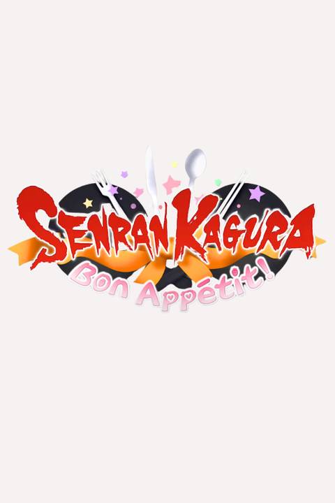 Senran Kagura Bon Appetit! video game cover art tag