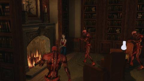 Shooting enemies in Eternal Darkness Sanity's Requiem