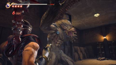 Shooting enemies in Ninja Gaiden 2 Black