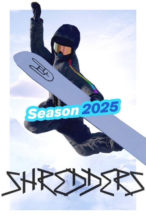 Shredders video game cover art tag