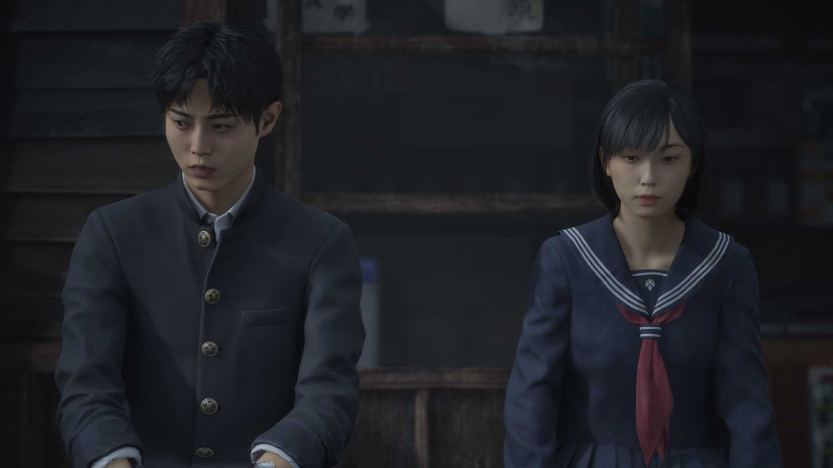 Shu and Hinako in Silent Hill f