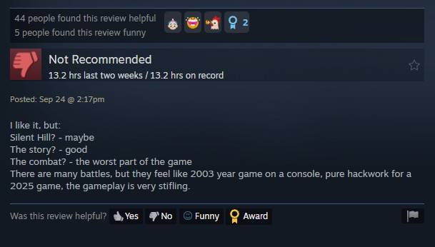 silent hill negative review 2