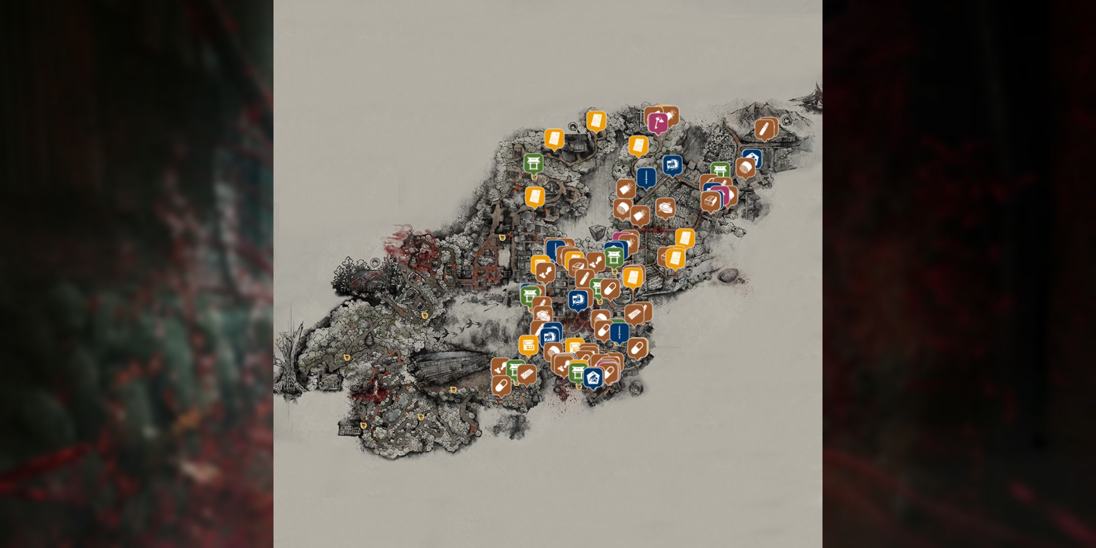 Silent Hill f - Interactive Map (Ebisugaoka)