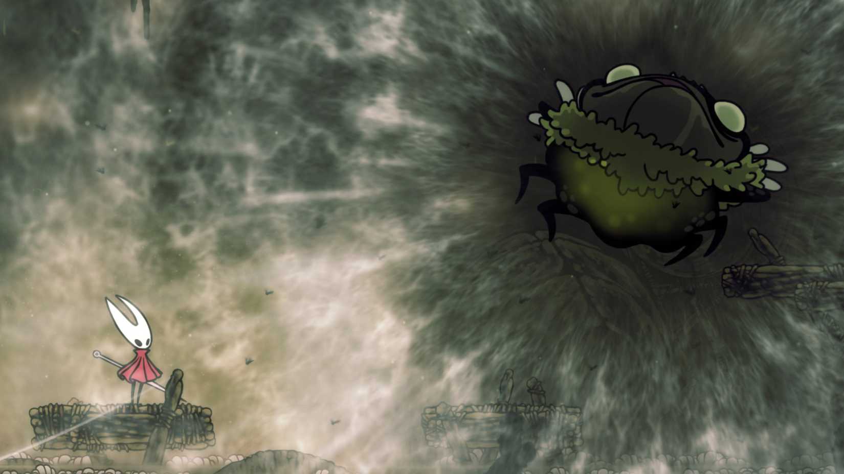 Silksong Beat Groal the Great Boss Guide Defeated Animation