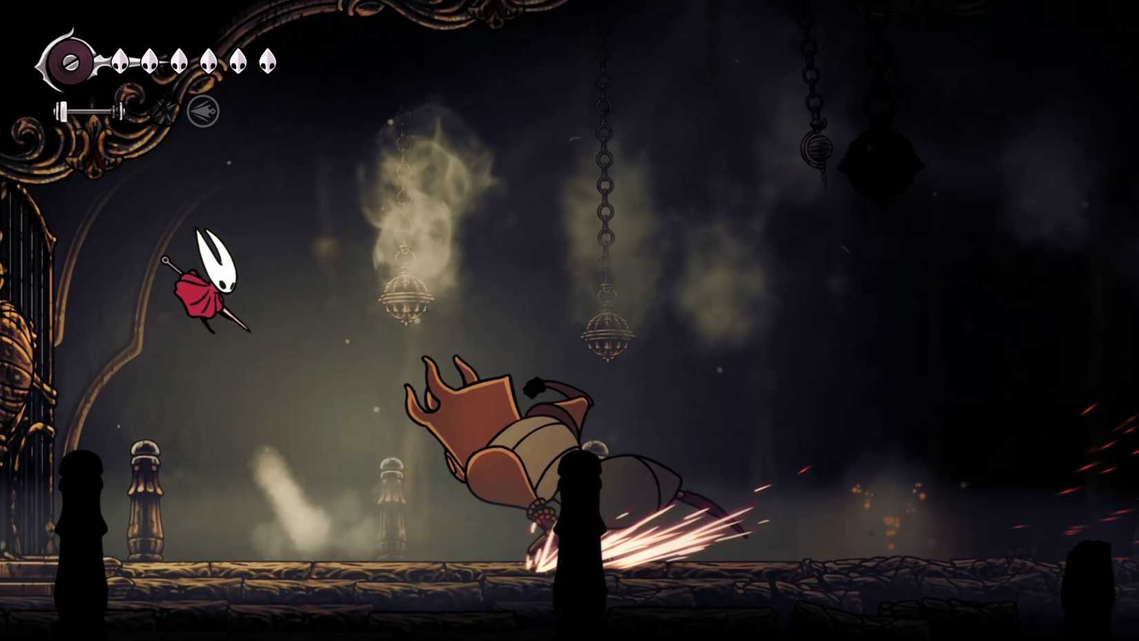 Silksong Beat Last Judge Boss Guia Moveset Ataques Carga Pilares de Fogo Dropraro — Silksong: Como derrotar o Último Juiz passo a passo