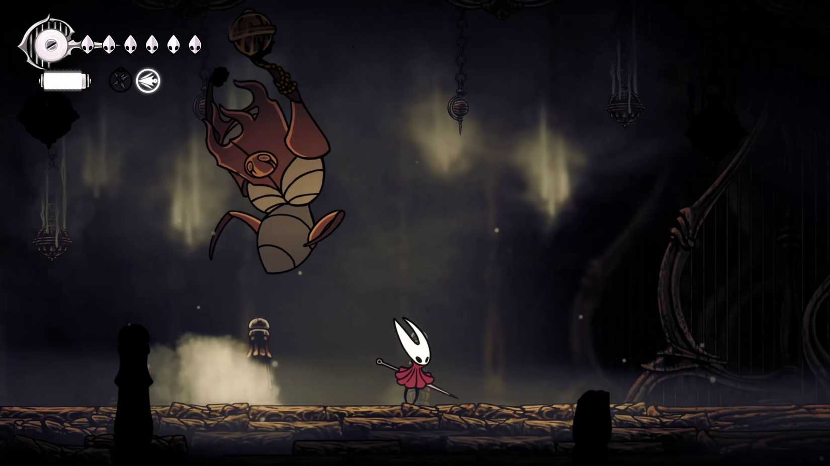 Silksong Vença o Último Juiz Chefe Guia Conjunto de Movimentos Ataques Downward Smash Dropraro — Silksong: Como derrotar o Último Juiz passo a passo