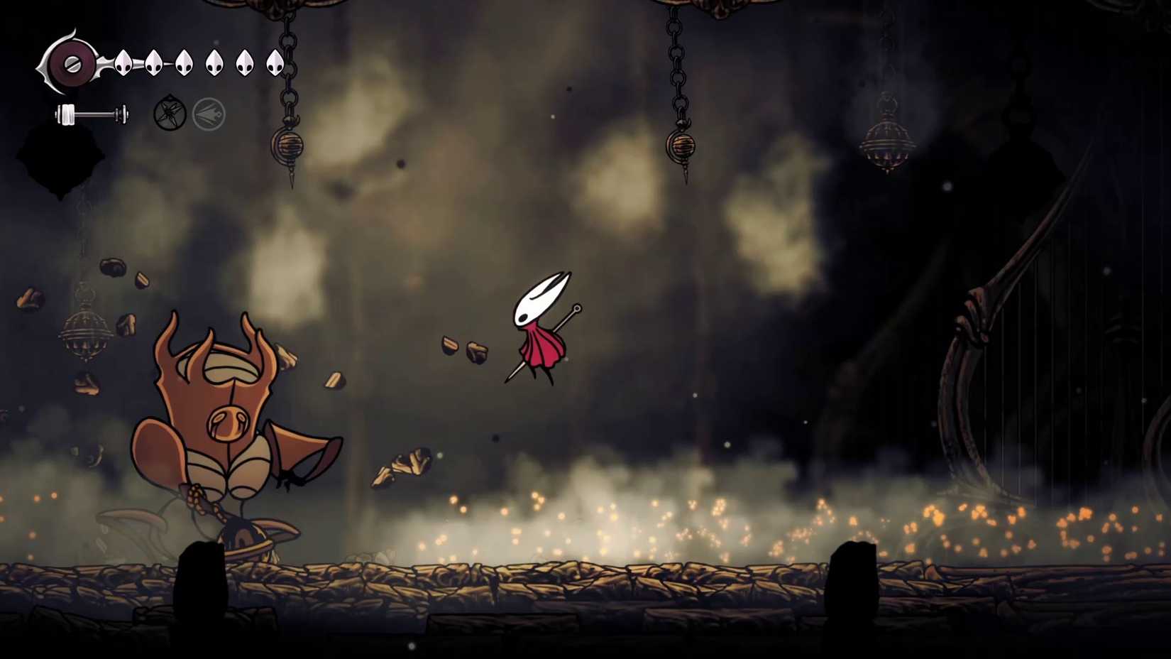 Silksong Vença o Último Juiz Chefe Guia Conjunto de Movimentos Ataques Explosivos Slam Dropraro — Silksong: Como derrotar o Último Juiz passo a passo