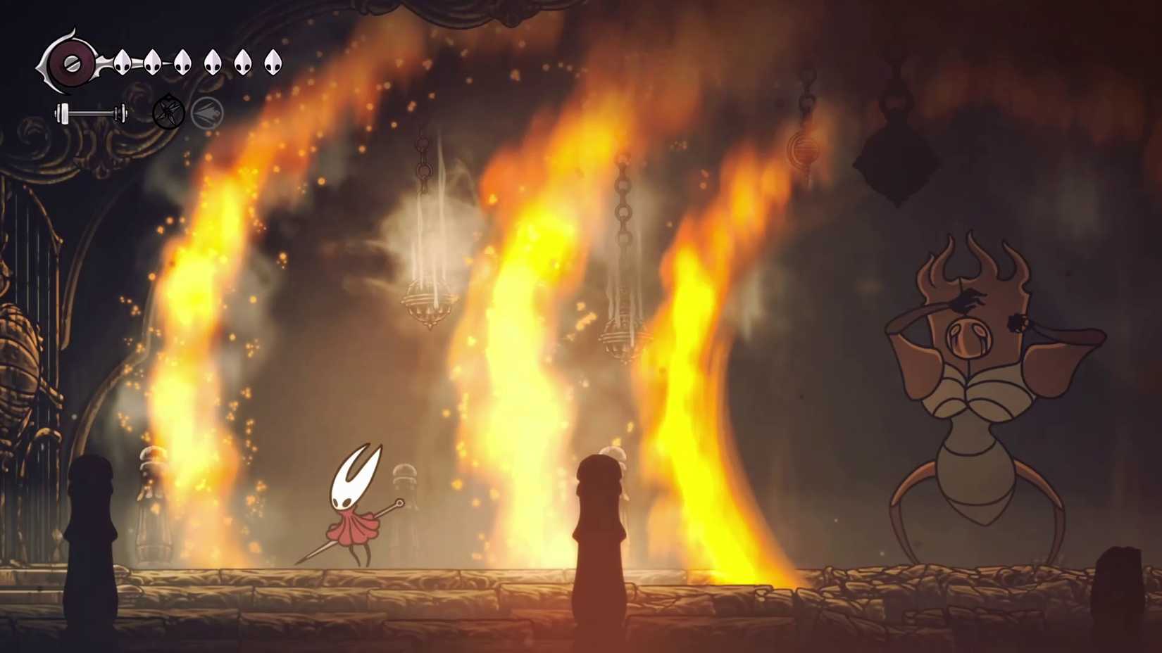 Silksong Beat Last Judge Boss Guia Moveset Ataques Flaming Flail Spin Dropraro — Silksong: Como derrotar o Último Juiz passo a passo