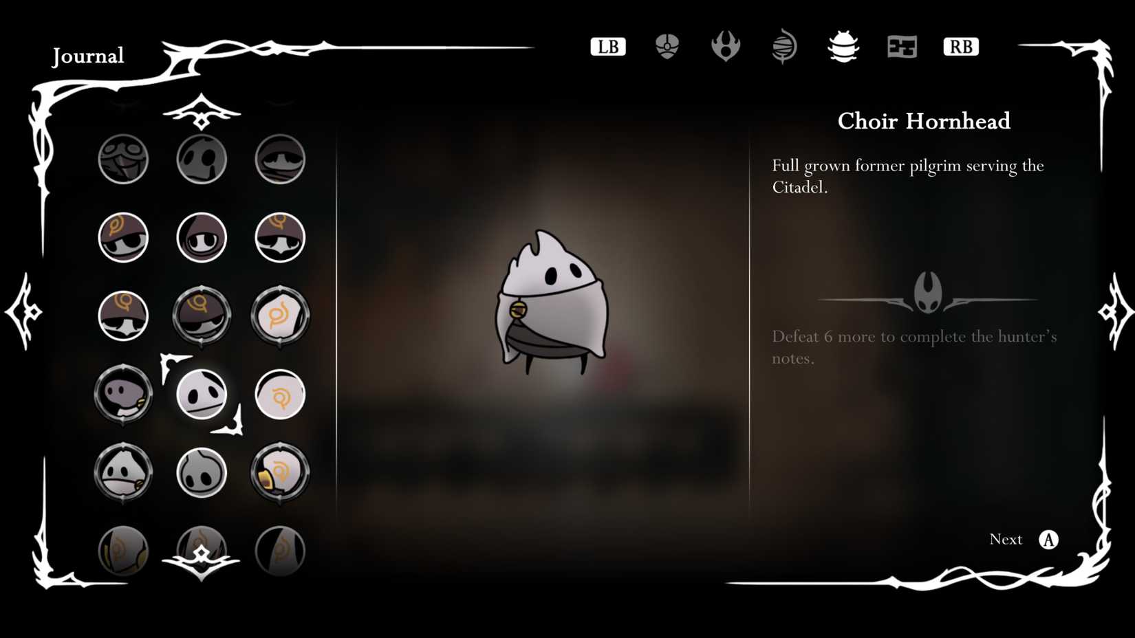 Coro Silksong Coro de Mantos Cabeça-de-Córneo Inimigo Guia Silksong Mantos do Coro - Dropraro