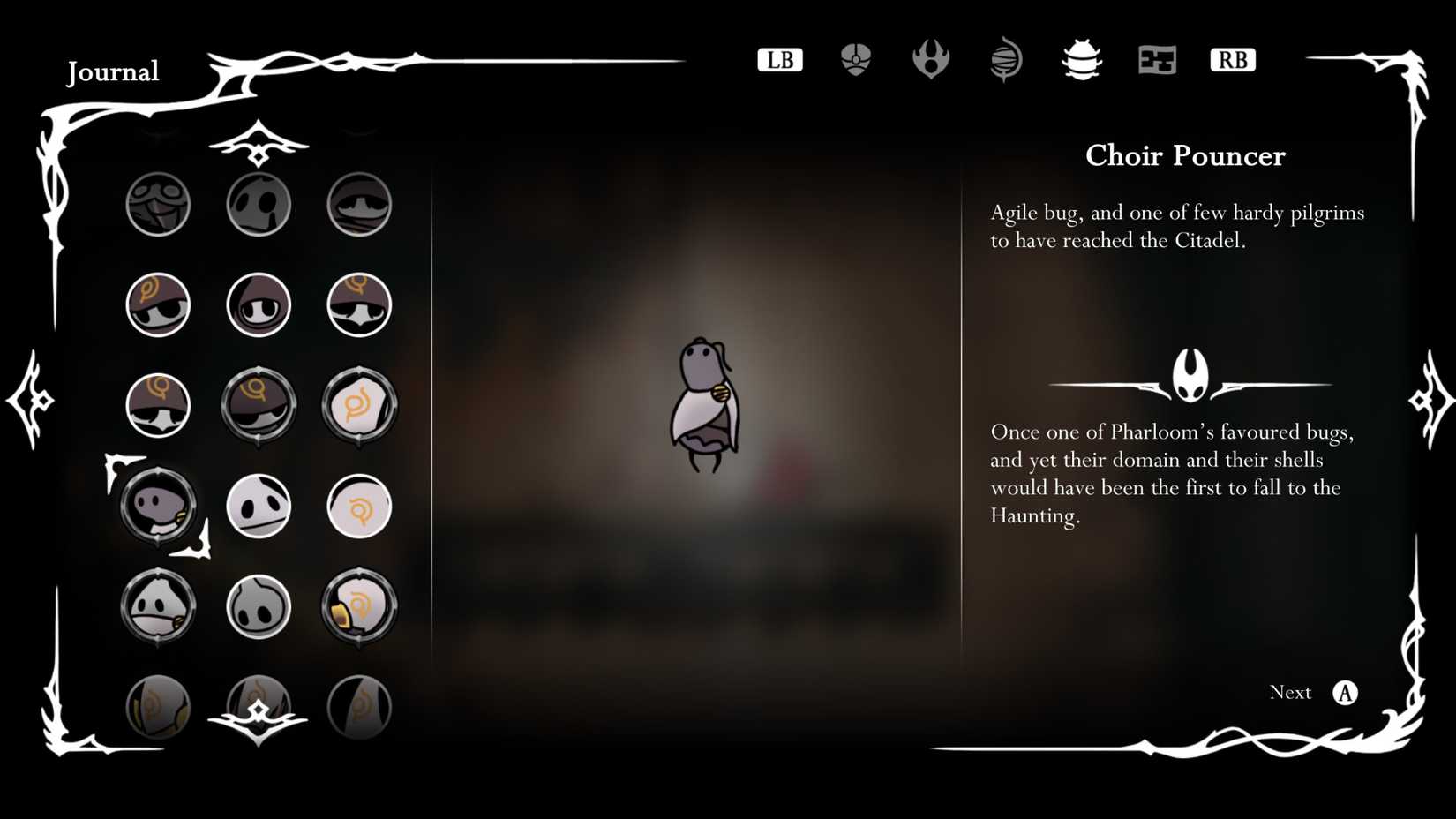 Coro Silksong Mantos Coro Pouncer Inimigo Guia Silksong Mantos do Coro - Dropraro