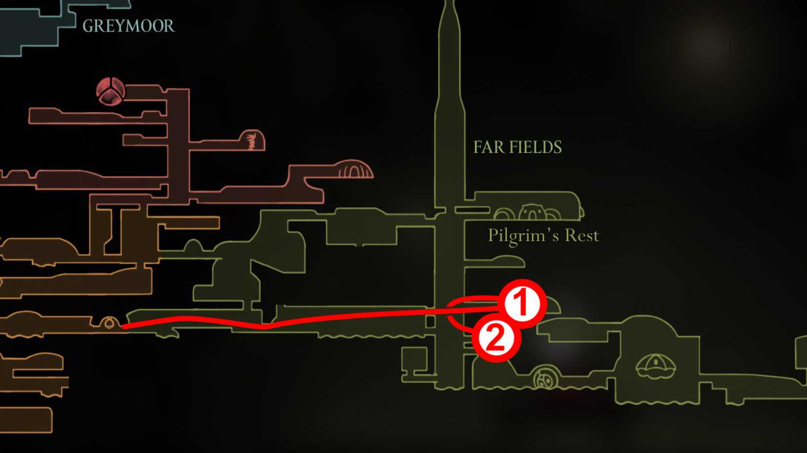 Silksong Complete Act 1 Walkthrough Progression Guide 3 1 Far Fields Shakra and Bellway