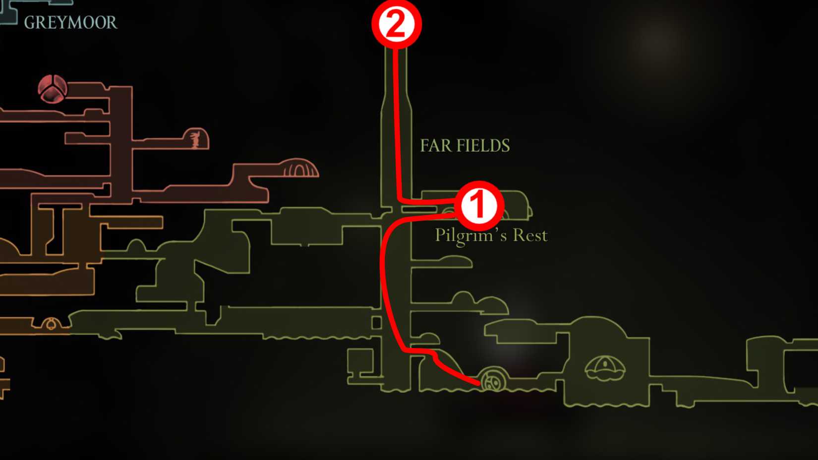 Silksong Complete Act 1 Walkthrough Progression Guide 3 3 Pilgrims Rest Greymoor Entrance