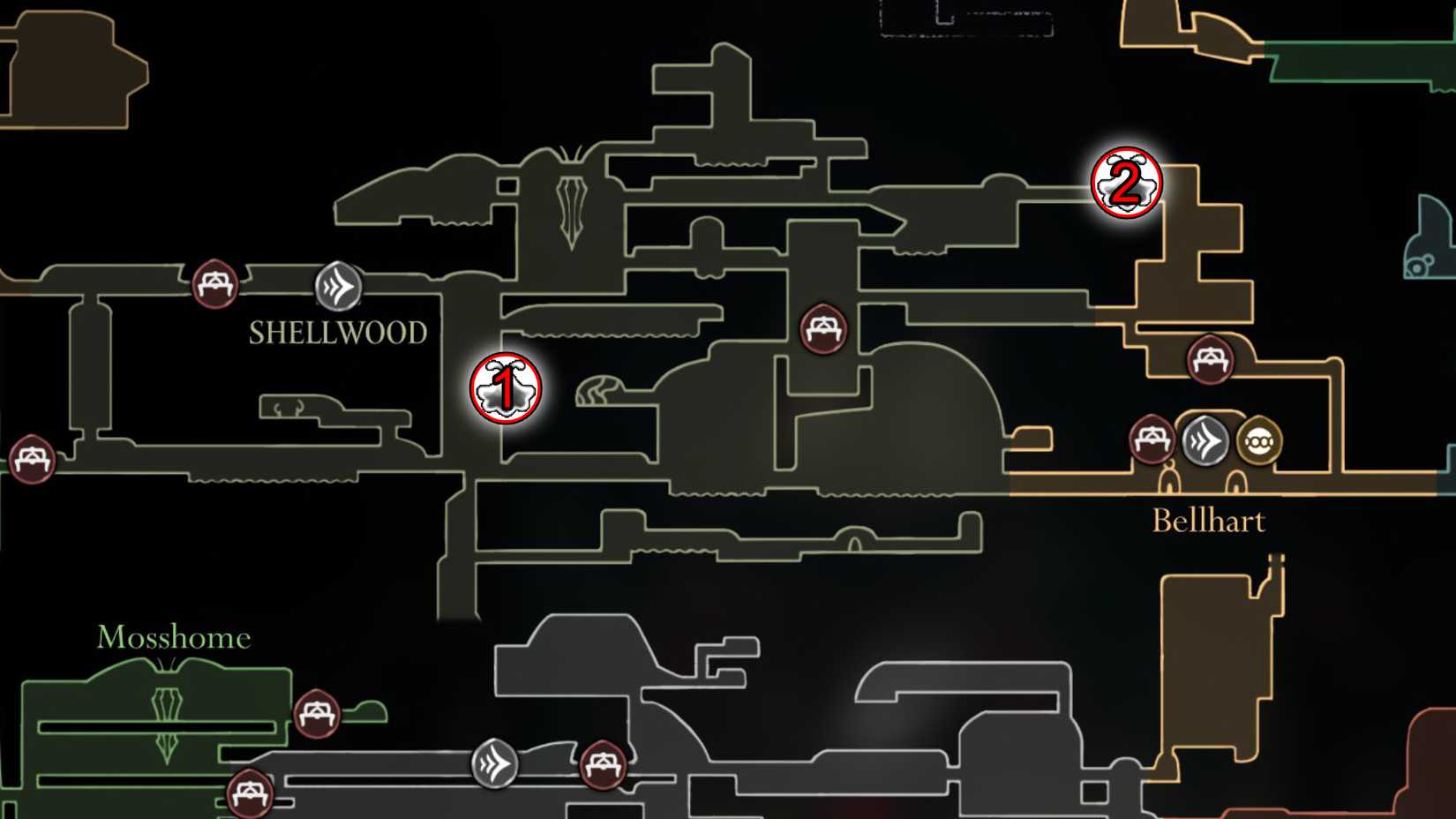 Silksong Every Lost Flea All Shellwood Fleas Locations