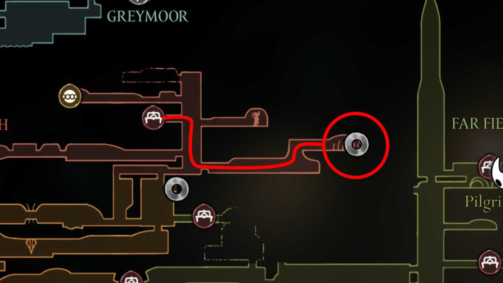Silksong Savage Beastfly Boss Guide Map Bench Route