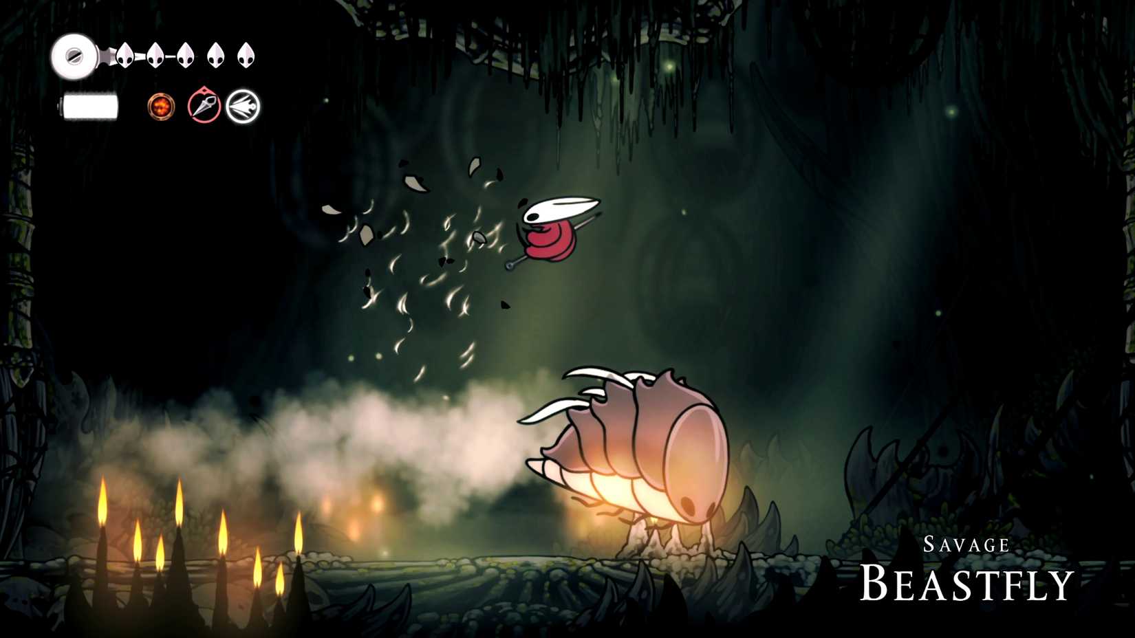 Silksong Savage Beastfly Boss Guide Moves Low Charge