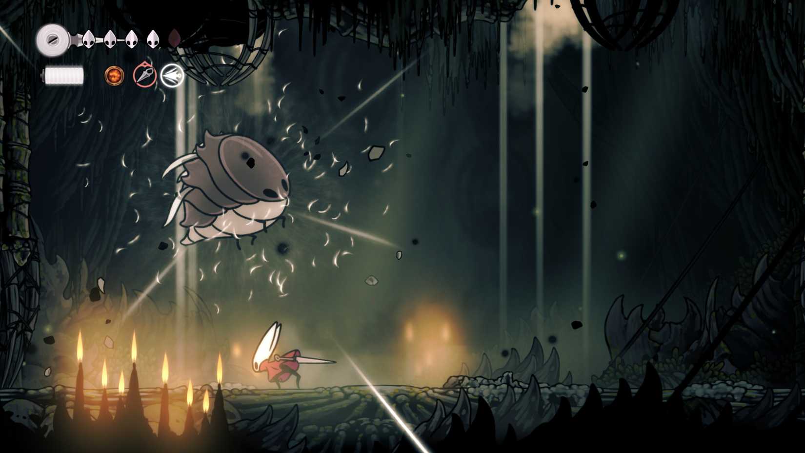 Guia de movimentos do chefe Silksong Savage Beastfly, invocação de aliados e rugido Savage Beastfly Silksong - Guia completo Dropraro