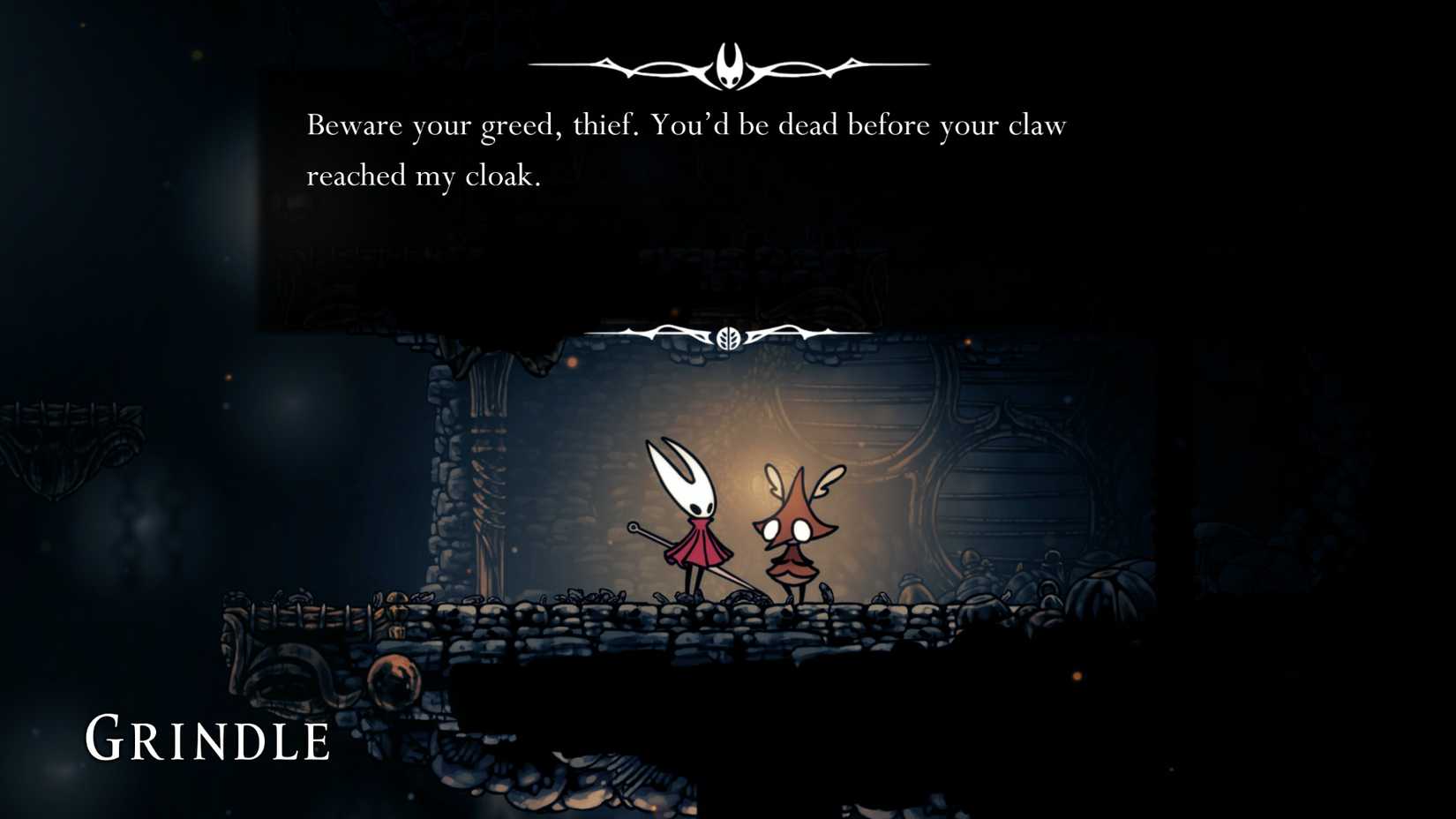 Silksong Should You Free Prisoner Break Grindle Jail Cell Dialogue Hornet