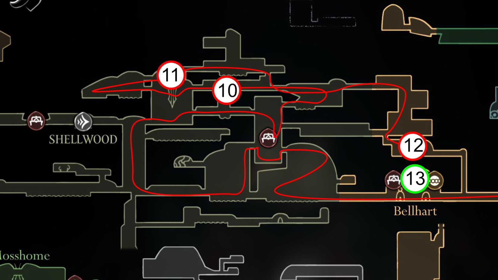 Silksong Speedrunner Achievement Speedrun Trophy Guide Route 4