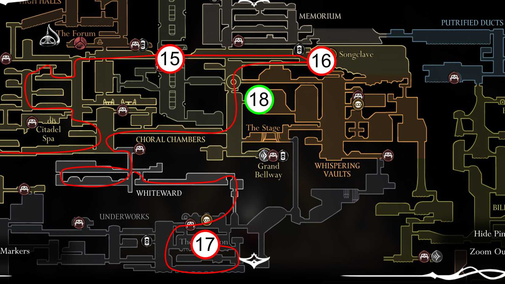Silksong Speedrunner Achievement Speedrun Trophy Guide Route 6
