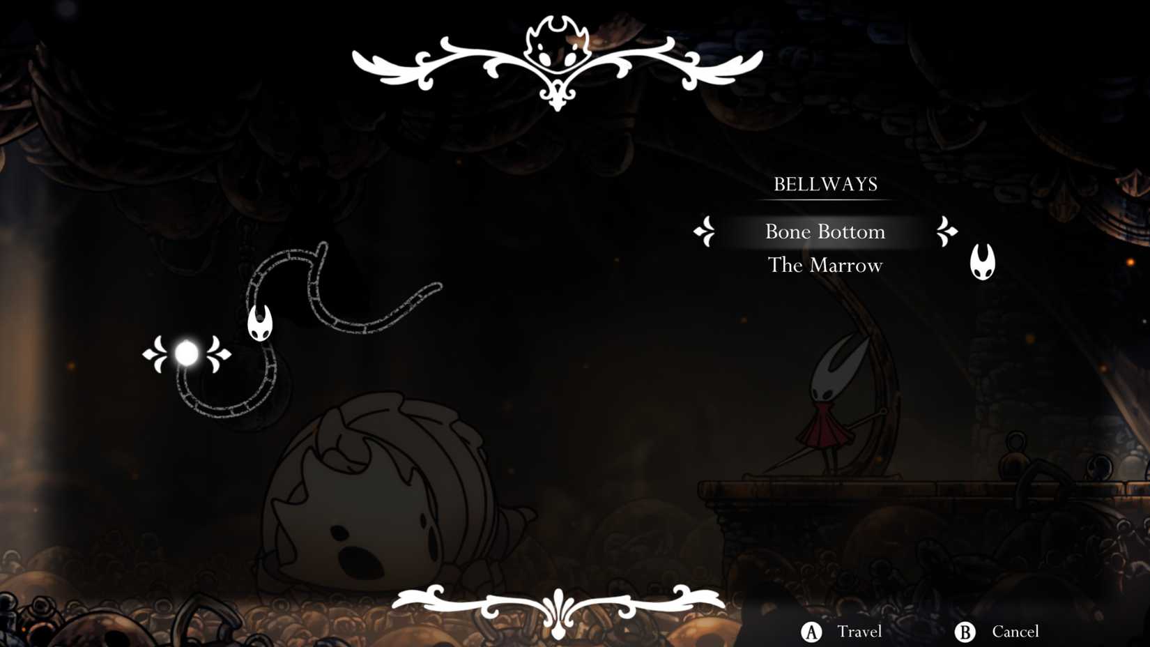 Silksong Unlock Fast Travel Bell Beast Map Points