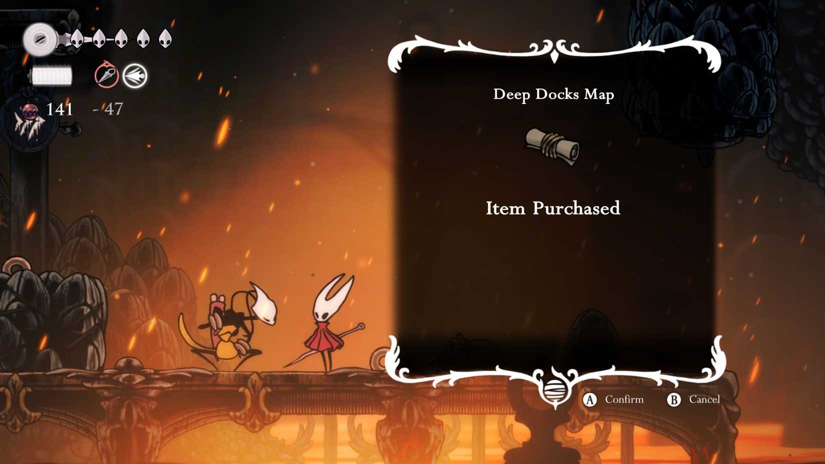 Silksong What To Do After Bell Beast Silkspear Shakra Deep Docks Map